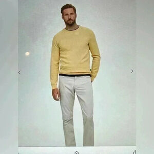 Faconnable Gabardine Trouser’s classic five pocket jean style100% cotton beige